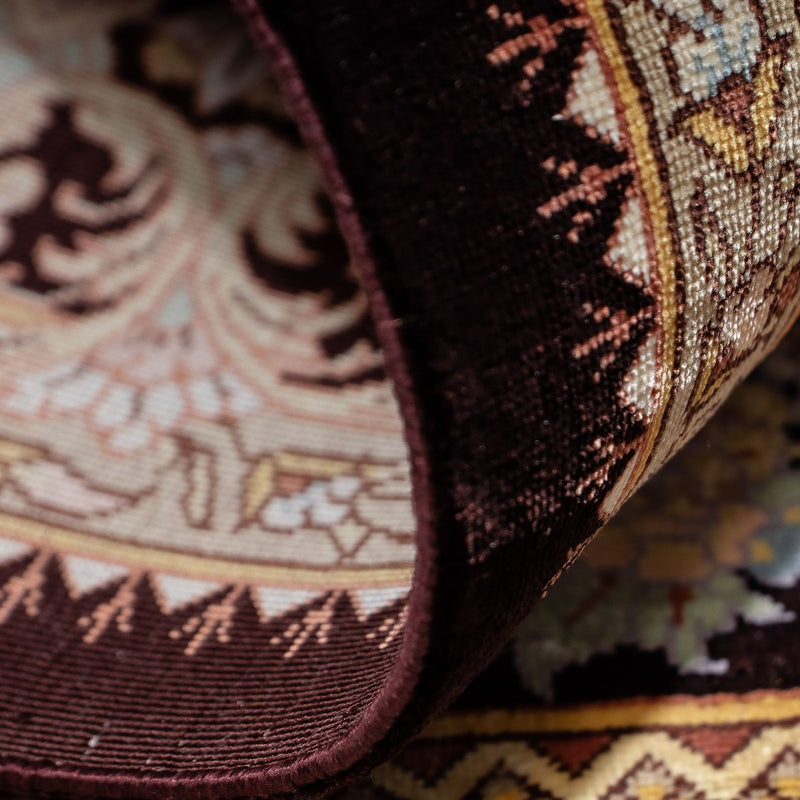 Perser Rug - Ghom - 90 x 61 cm - dark blue