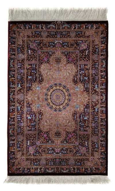 Qom Rug 62x90cm - Persian Rugs