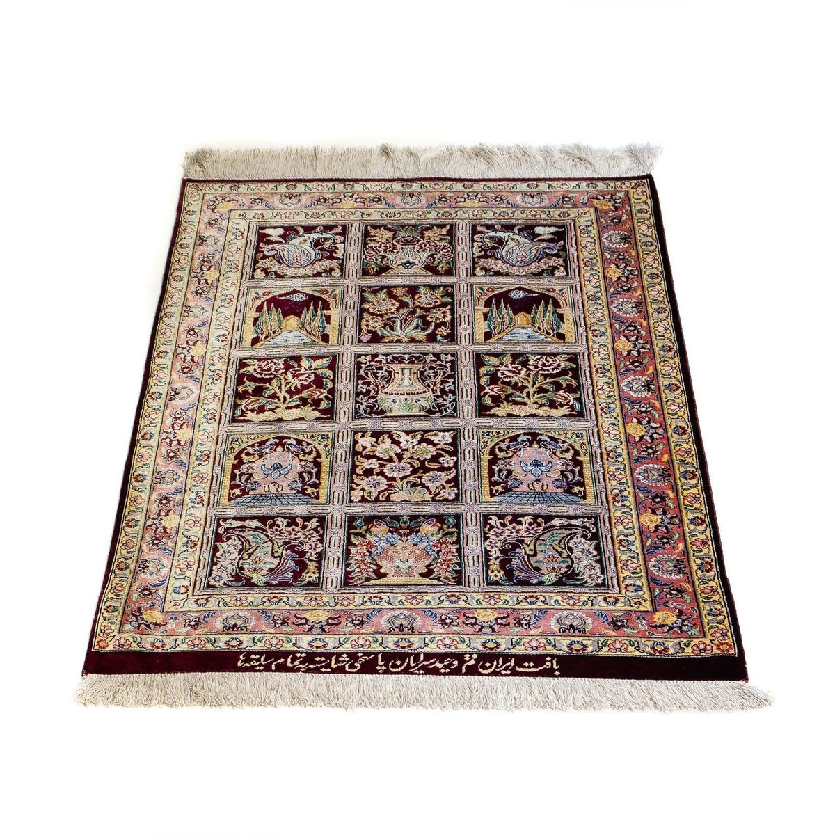 Perser Rug - Ghom - 86 x 60 cm - multicolored