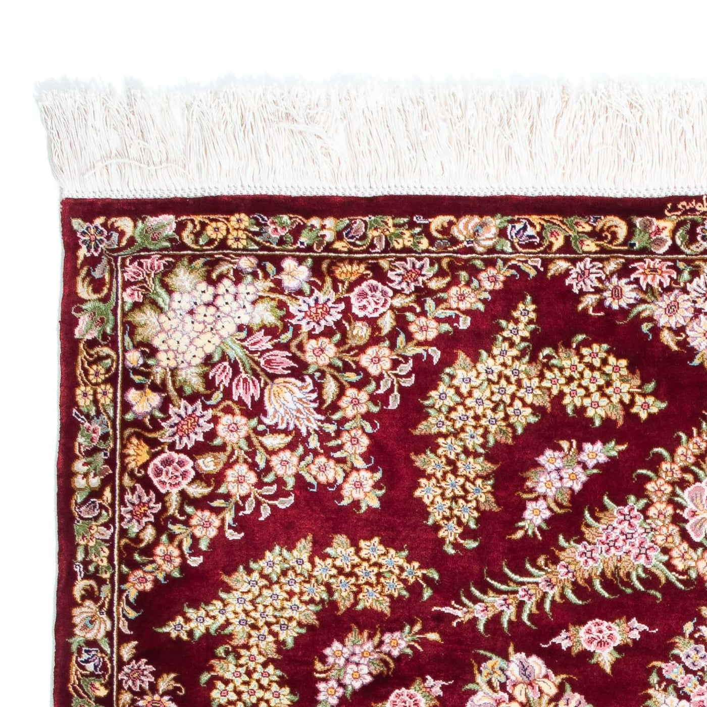 Qom Rug 122x85cm - Persian Rugs