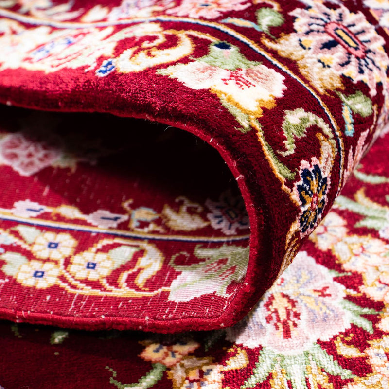 Perser Rug - Ghom - 122 x 85 cm - dark red