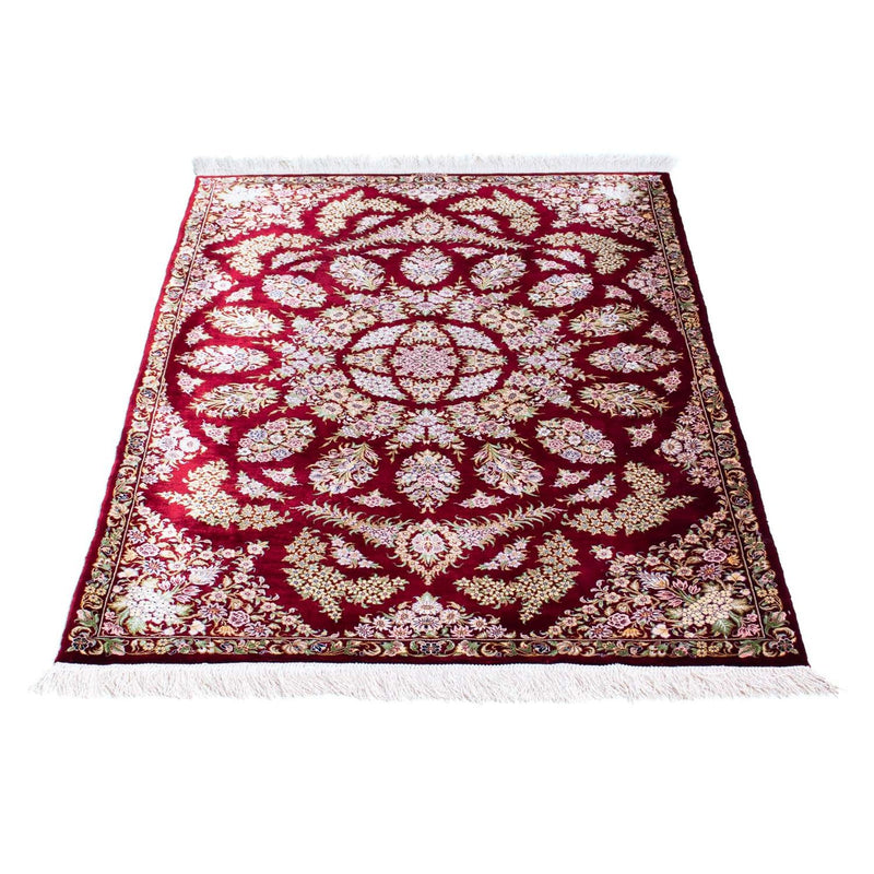 Perser Rug - Ghom - 122 x 85 cm - dark red
