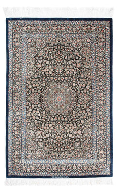 Perser Rug - Ghom - 119 x 79 cm - dark blue