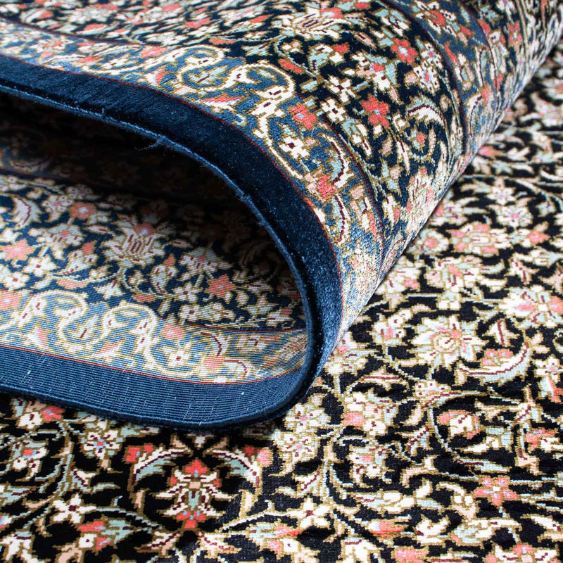 Perser Rug - Ghom - 119 x 79 cm - dark blue