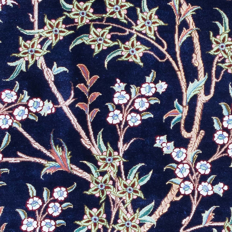 Perser Rug - Ghom - 119 x 80 cm - dark blue