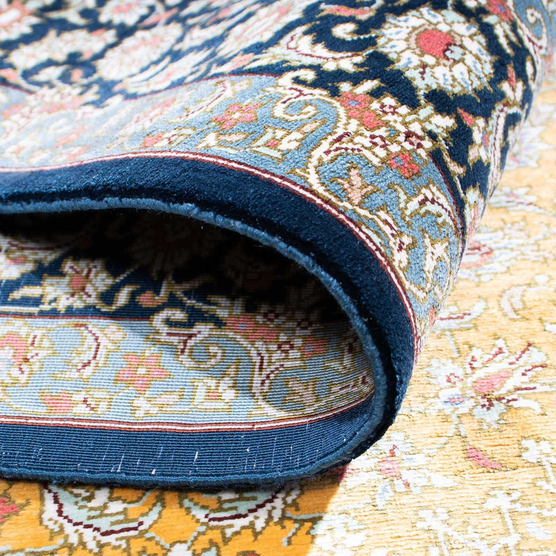 Perser Rug - Ghom - 118 x 78 cm - light blue