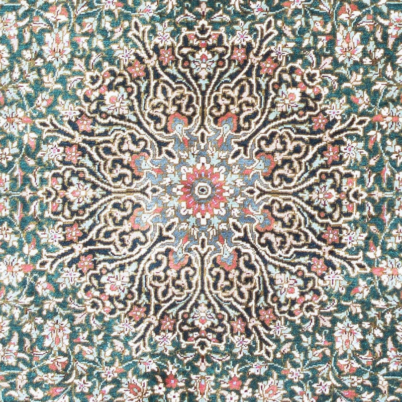 Perser Rug - Ghom - 119 x 77 cm - dark blue