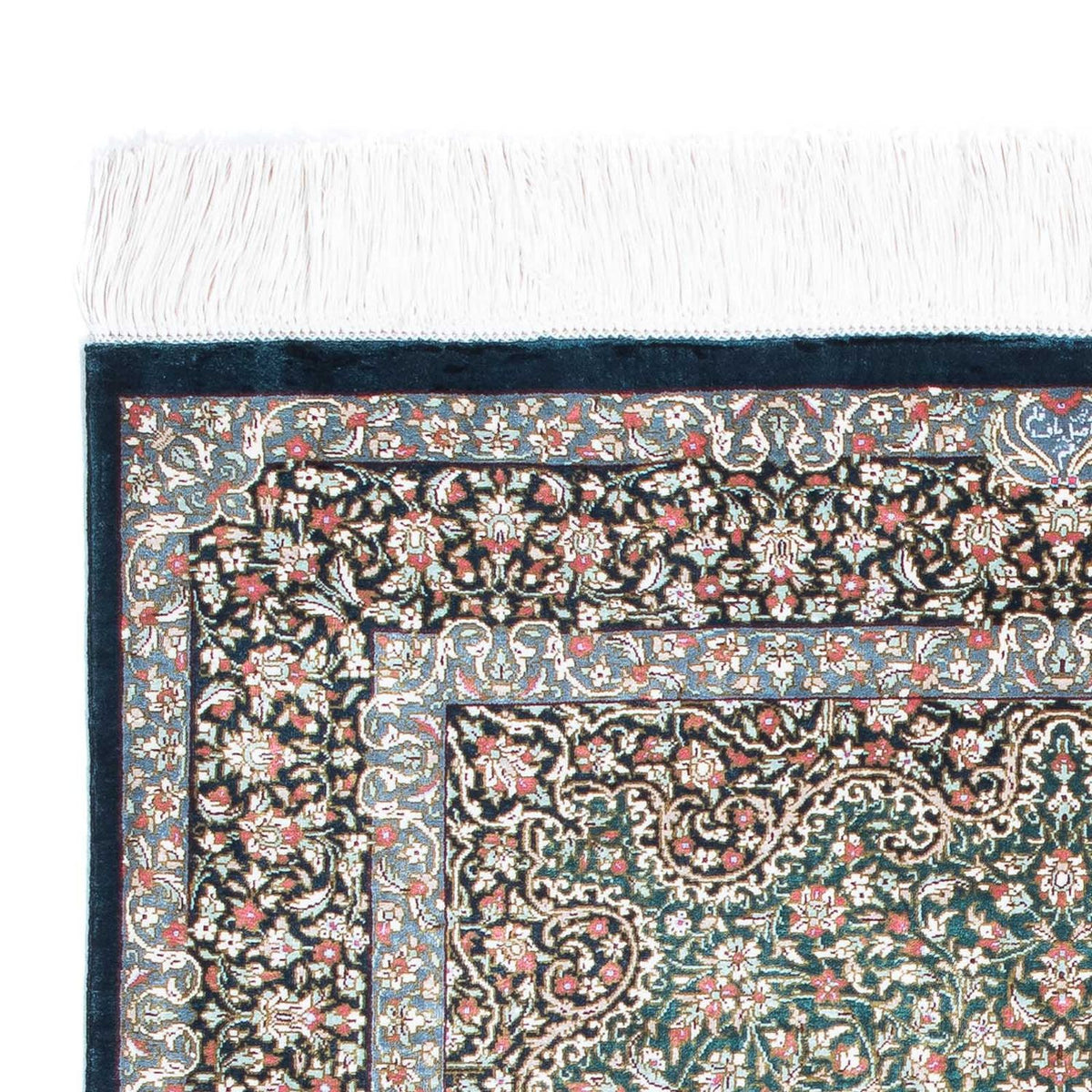 Perser Rug - Ghom - 119 x 77 cm - dark blue