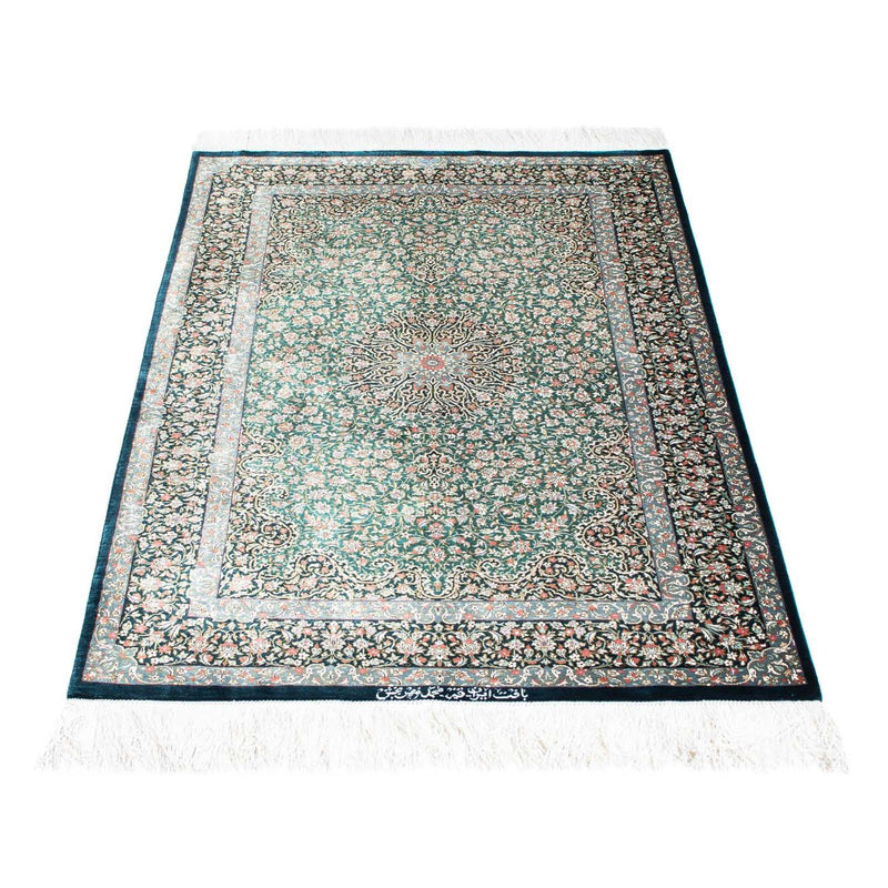 Perser Rug - Ghom - 119 x 77 cm - dark blue