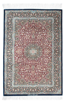 Perser Rug - Ghom - 116 x 78 cm - dark blue