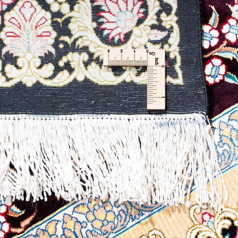 Perser Rug - Ghom - 123 x 79 cm - dark red