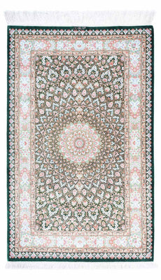 Perser Rug - Ghom - 128 x 83 cm - green