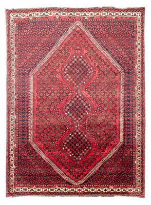 Perser Rug - Nomadic - 281 x 206 cm - red