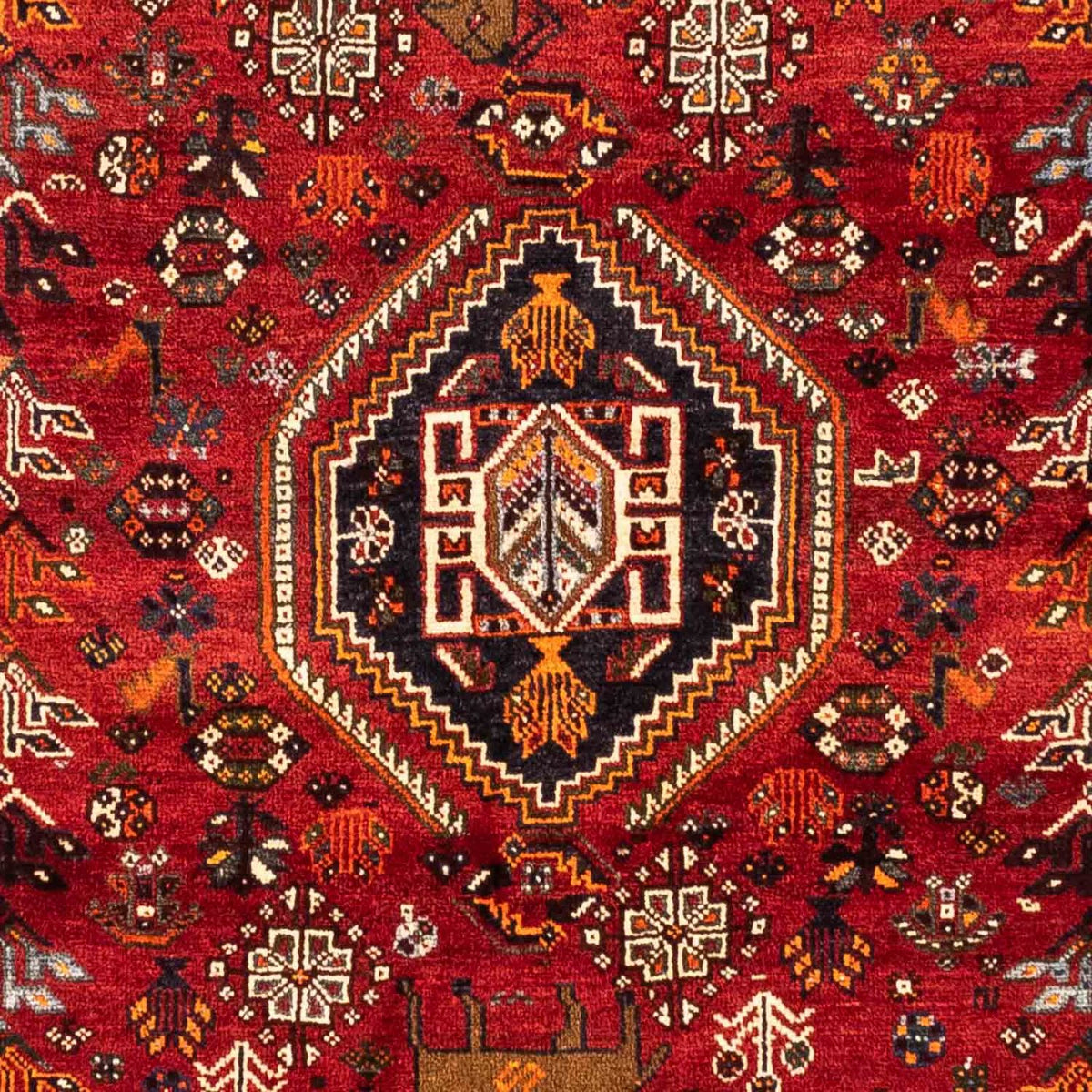 Perser Rug - Nomadic - 257 x 183 cm - red