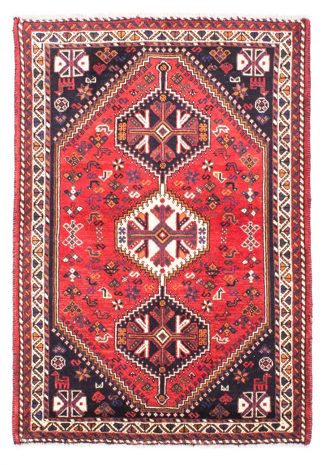 Perser Rug - Nomadic - 169 x 115 cm - dark red