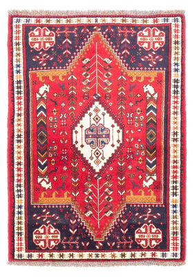 Perser Rug - Nomadic - 153 x 105 cm - dark red