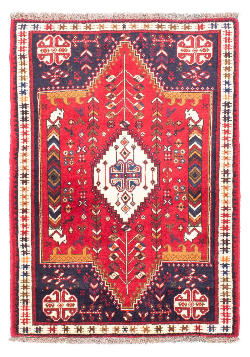 Perser Rug - Nomadic - 153 x 105 cm - dark red