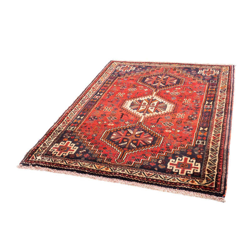 Perser Rug - Nomadic - 157 x 122 cm - dark red