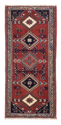 Runner Perser Rug - Nomadic - 148 x 59 cm - dark red