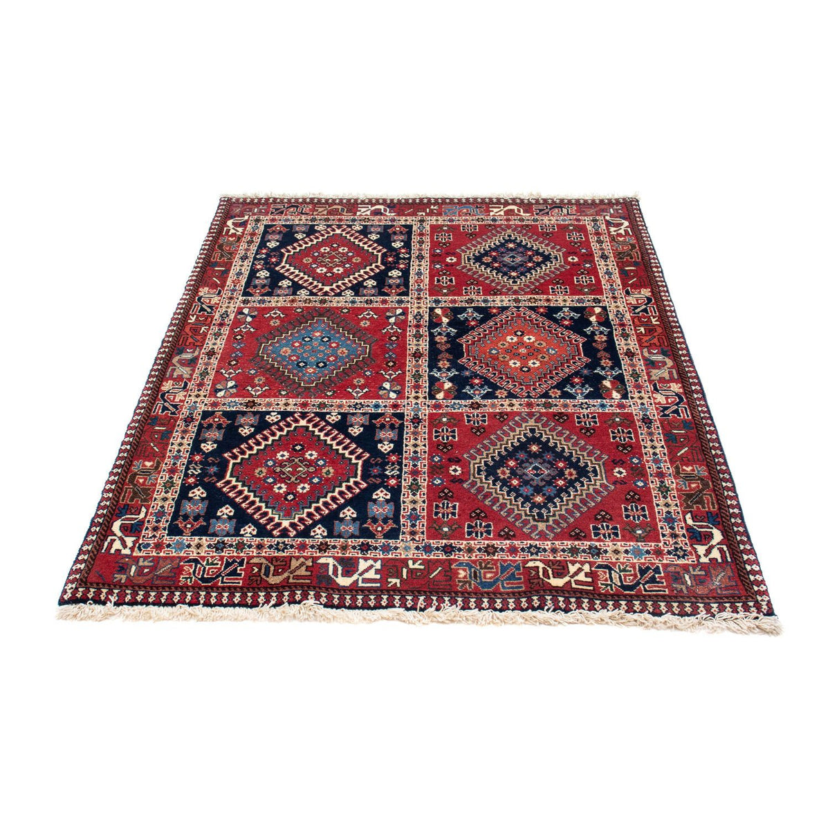 Perser Rug - Nomadic - 145 x 100 cm - red