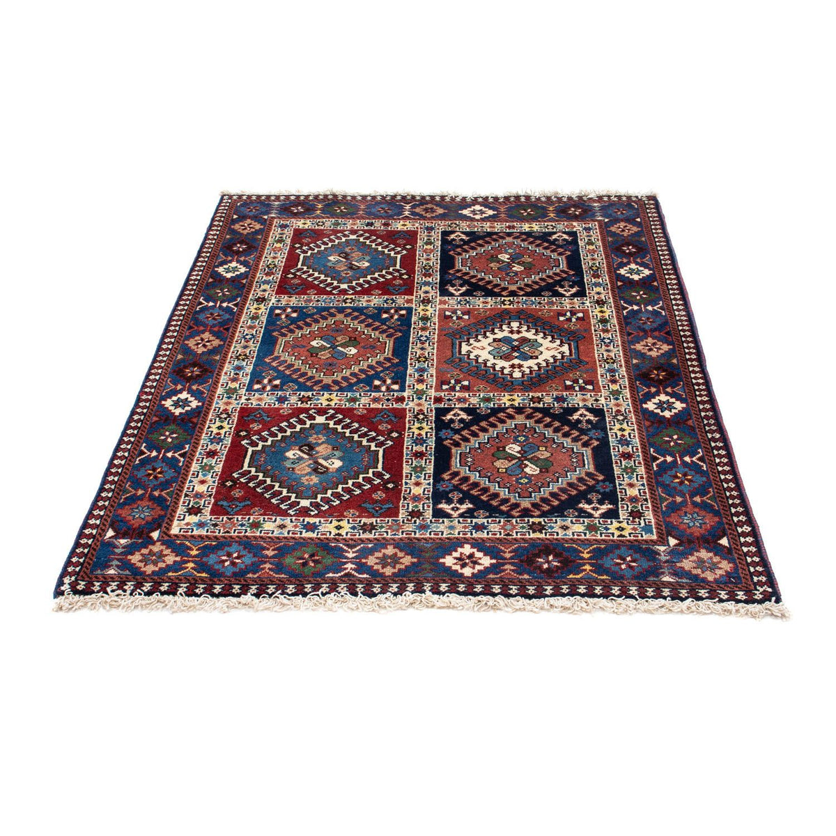 Perser Rug - Nomadic - 134 x 98 cm - blue