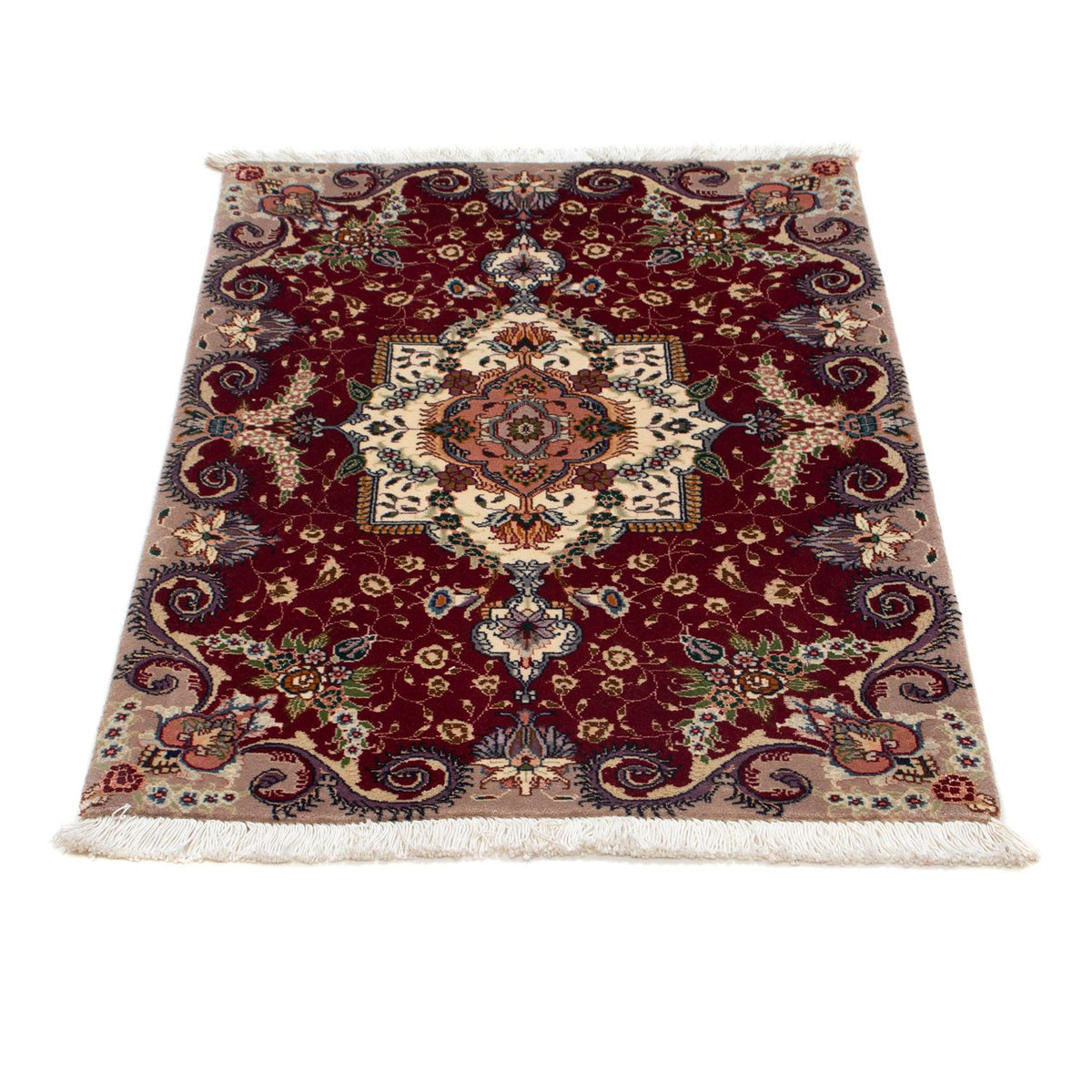 Perser Rug - Tabriz - Royal - 93 x 63 cm - red