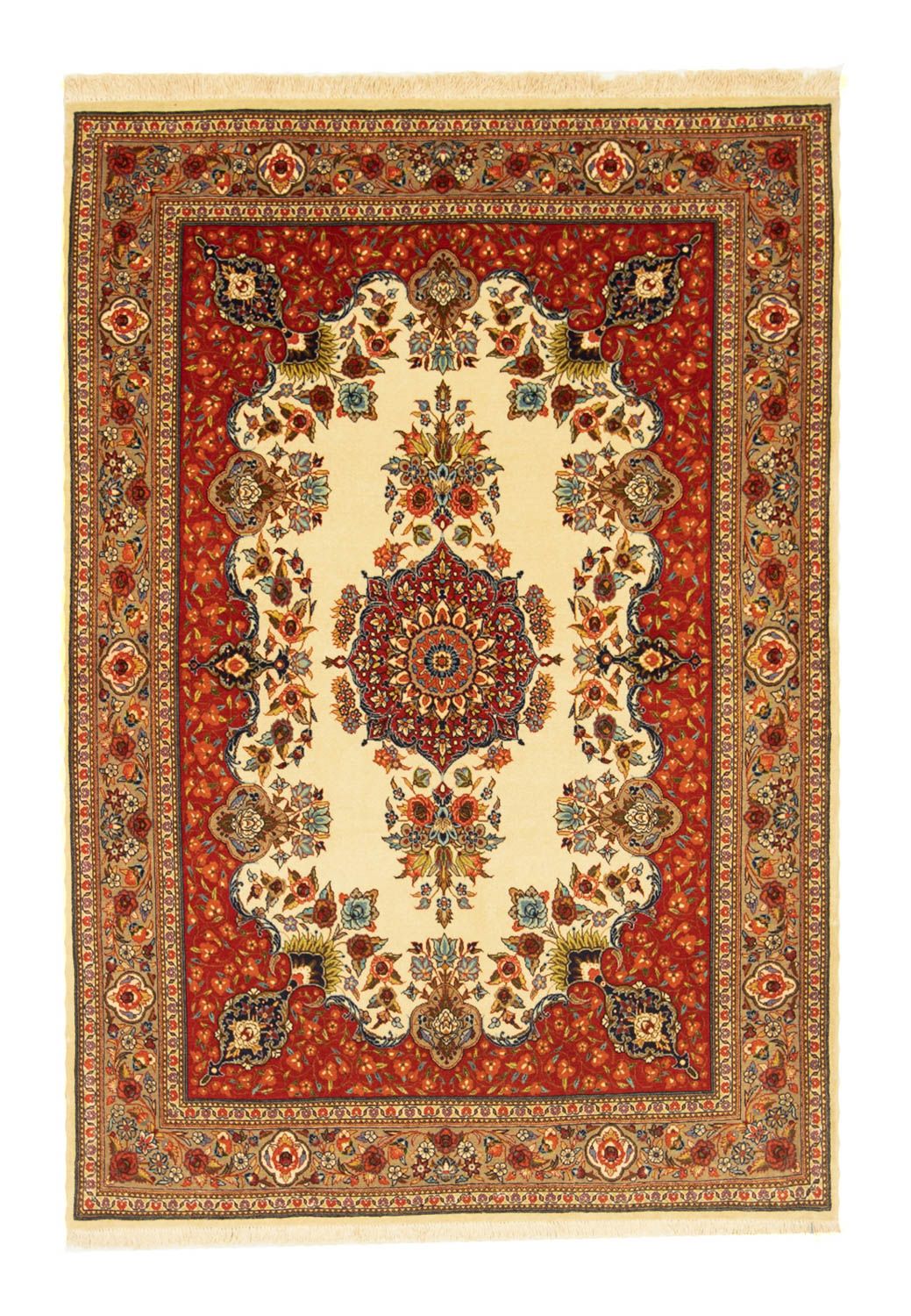 Perser Rug - Ghom - 151 x 105 cm - beige