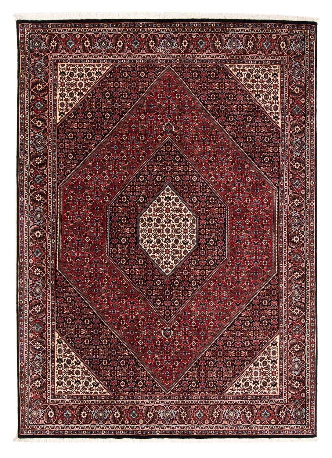 Perser Rug - Bidjar - 241 x 170 cm - dark red