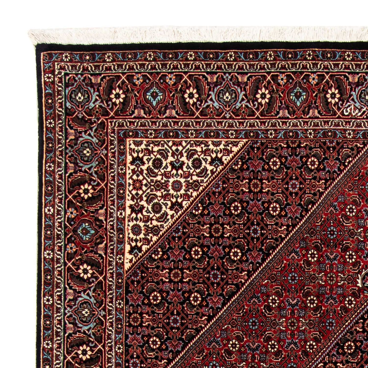 Perser Rug - Bidjar - 241 x 170 cm - dark red