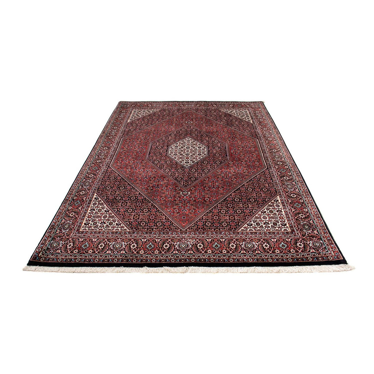 Perser Rug - Bidjar - 241 x 170 cm - dark red