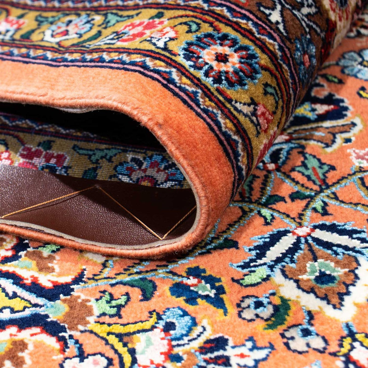 Perser Rug - Ghom - 219 x 135 cm - rust