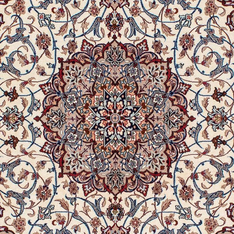Silk Rug - Ghom Silk - Premium - 202 x 128 cm - beige