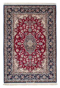 Silk Rug - Ghom Silk - Premium - 200 x 130 cm - red