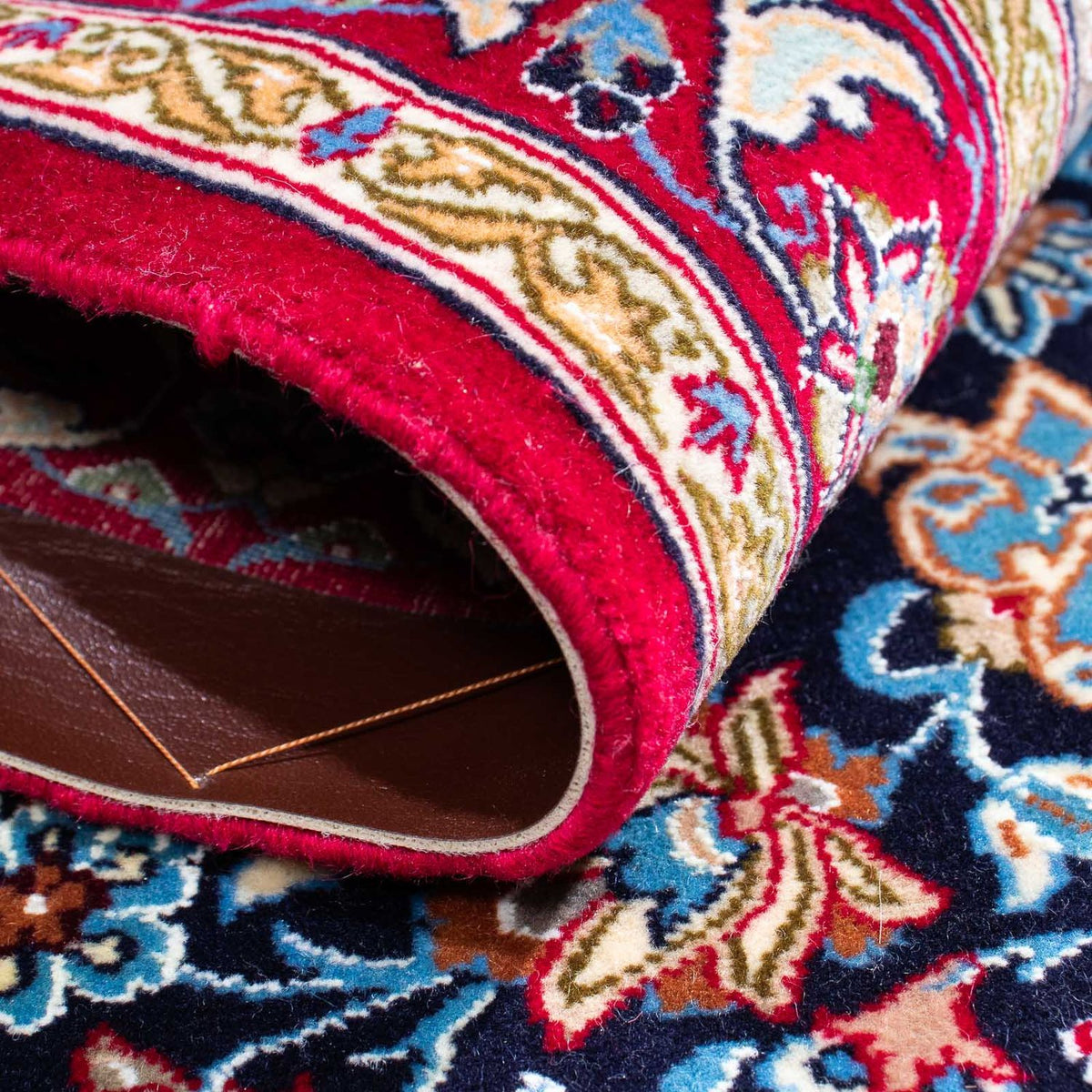 Perser Rug - Isfahan - Premium - 104 x 72 cm - dark blue