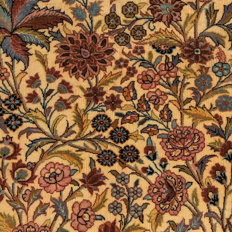 Perser Rug - Ghom - 113 x 68 cm - mustard yellow