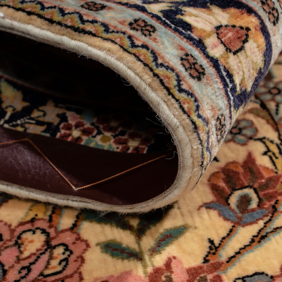 Perser Rug - Ghom - 113 x 68 cm - mustard yellow