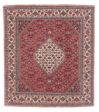 Perser Rug - Bidjar square  - 115 x 101 cm - red