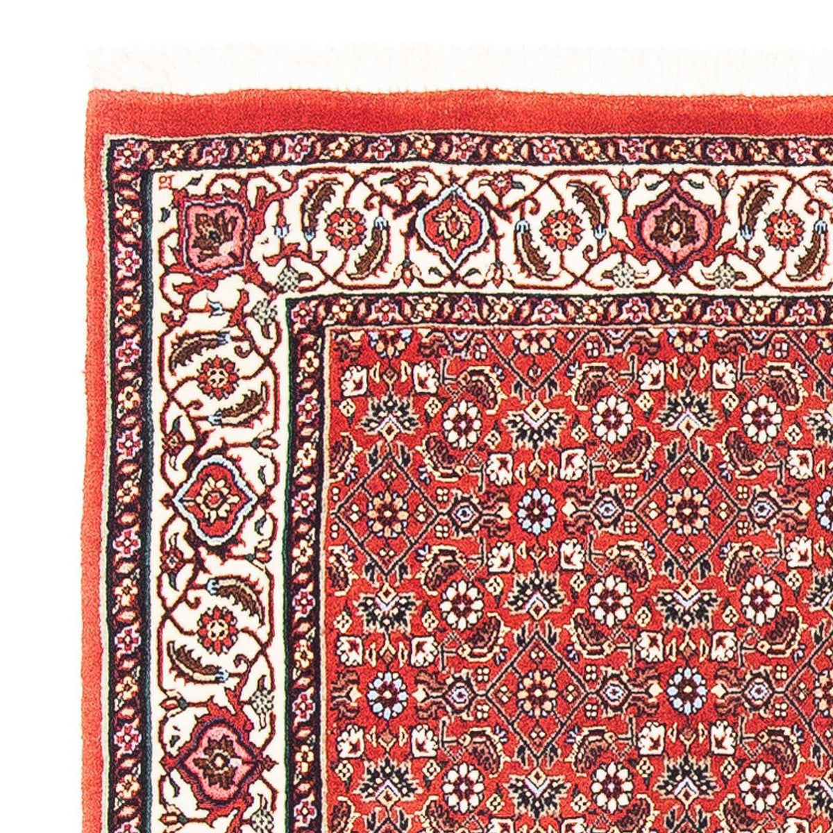 Perser Rug - Bidjar square  - 98 x 97 cm - red