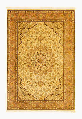 Perser Rug - Tabriz - Royal - 150 x 105 cm - beige