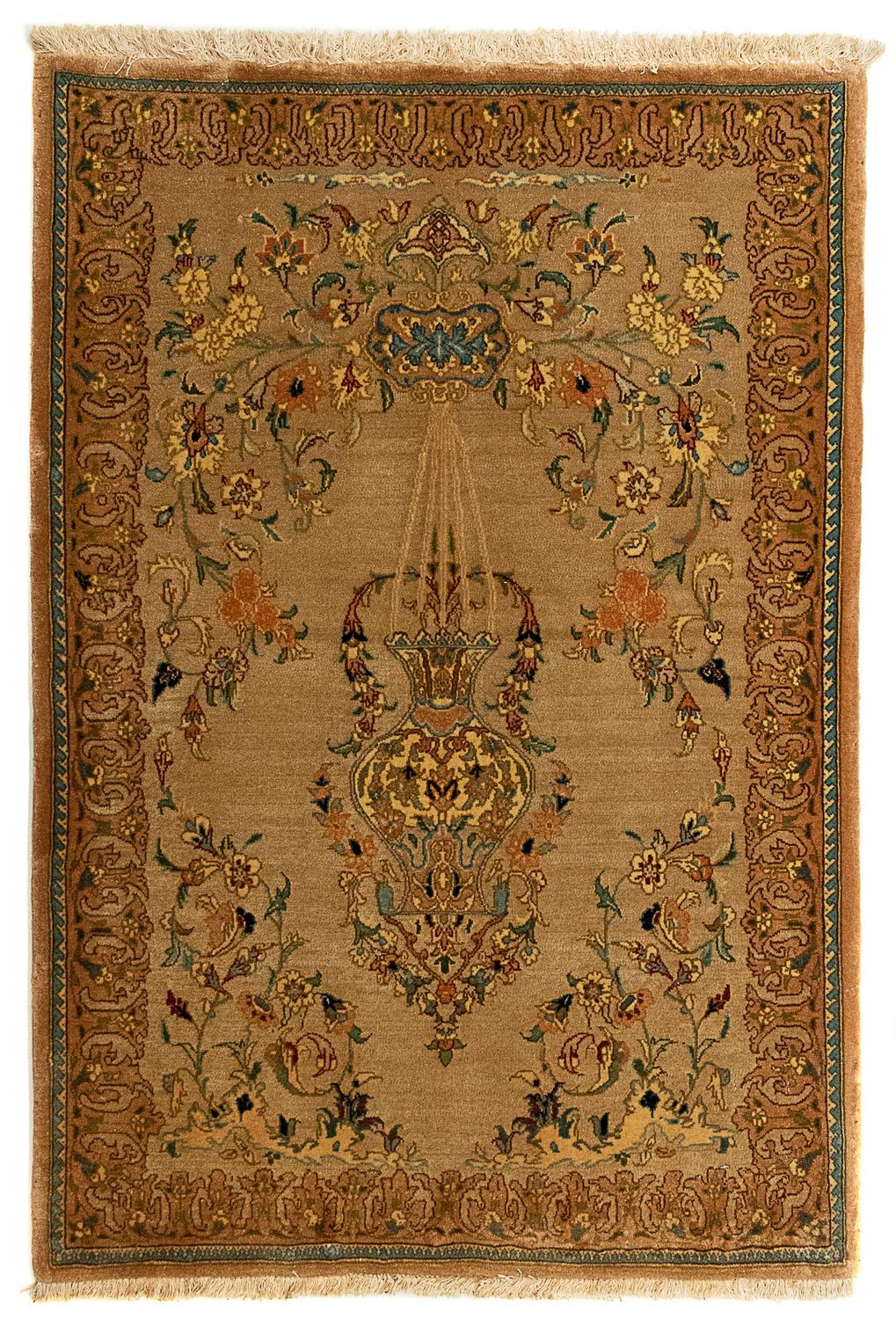 Perser Rug - Tabriz - Royal - 107 x 79 cm - brown