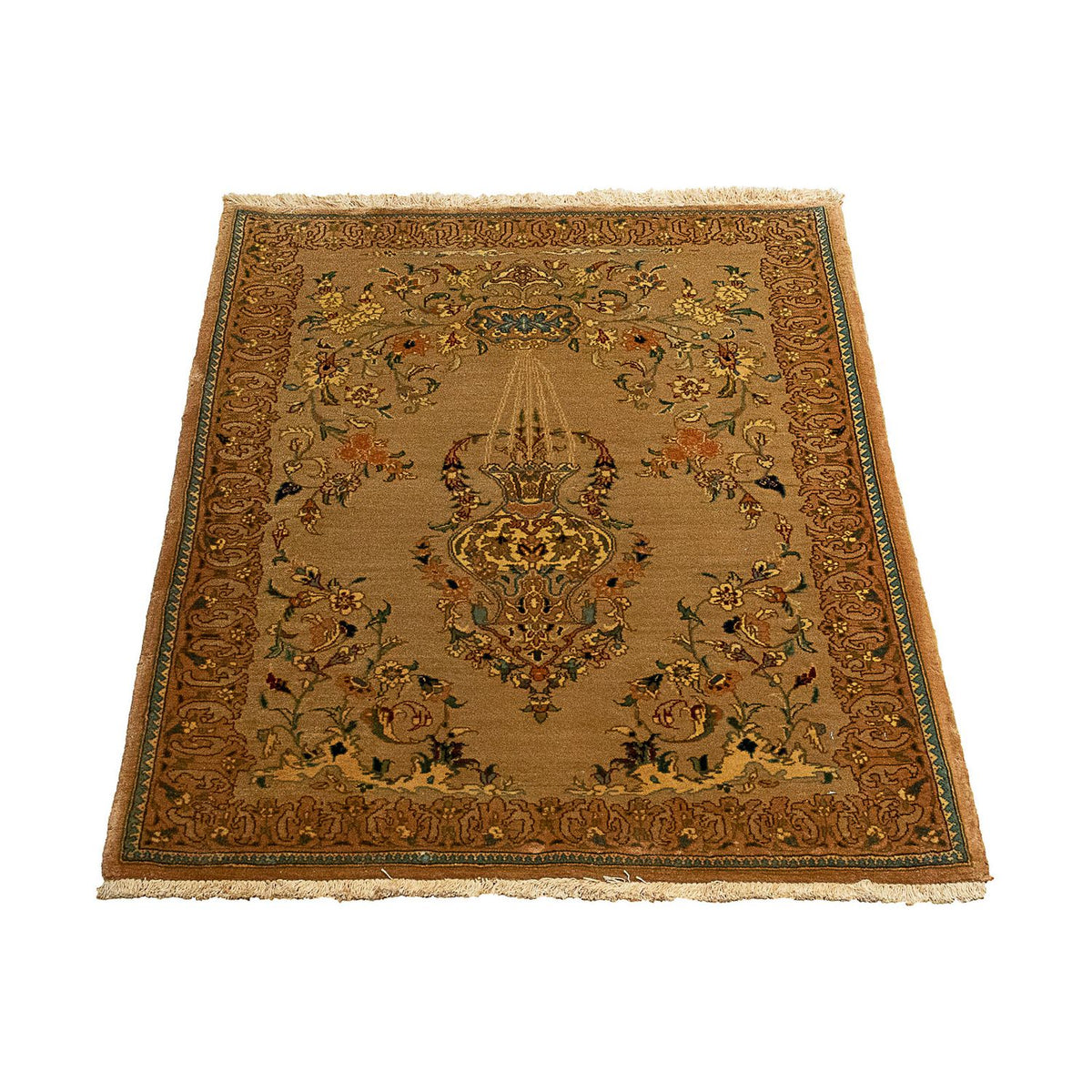Perser Rug - Tabriz - Royal - 107 x 79 cm - brown