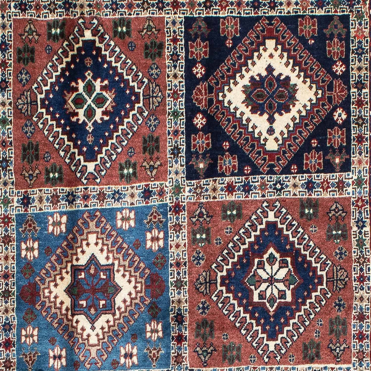 Runner Perser Rug - Nomadic - 189 x 99 cm - blue