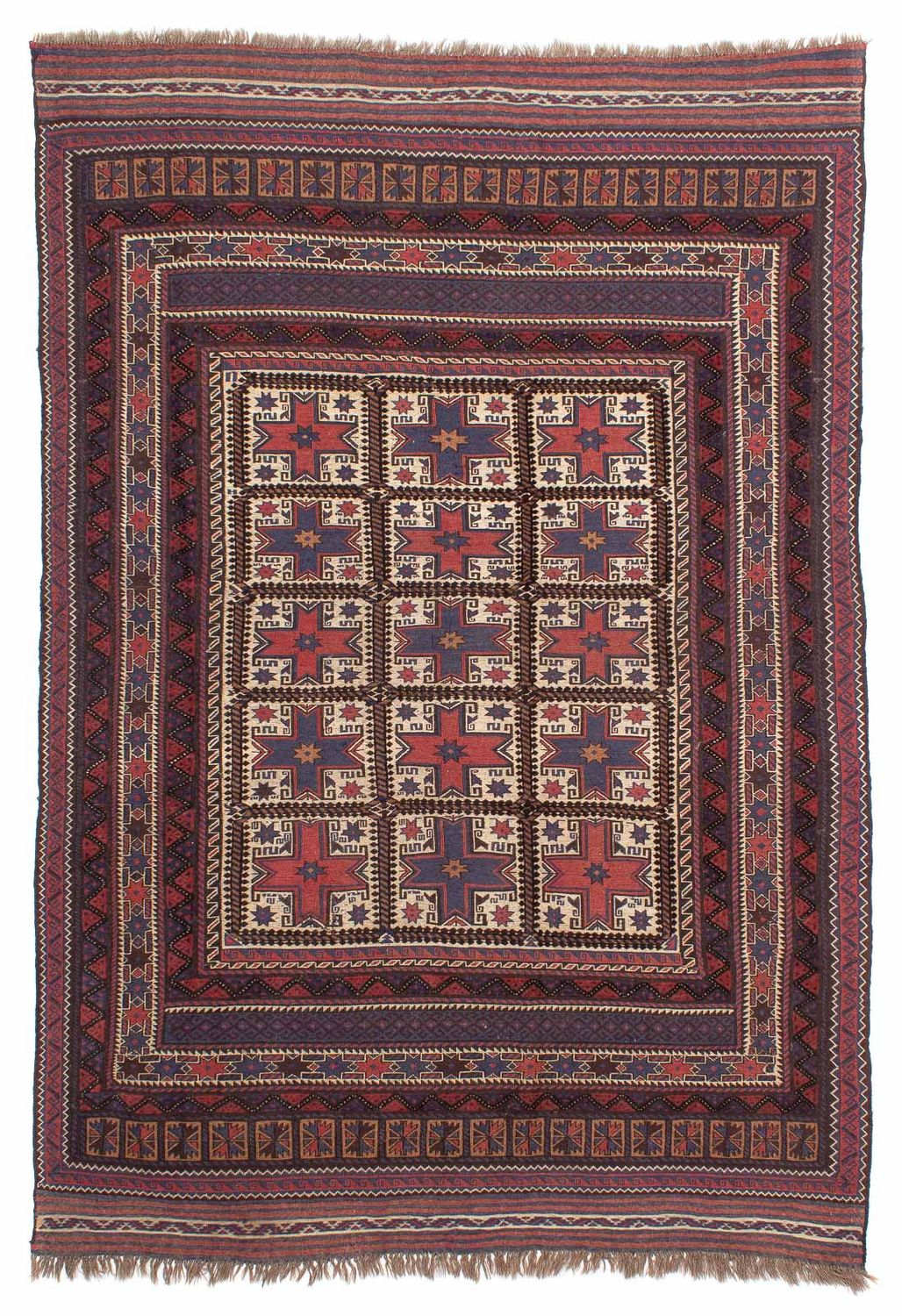 Kelim Rug - Oriental - 288 x 200 cm - brown