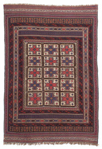 Kelim Rug - Oriental - 288 x 200 cm - brown