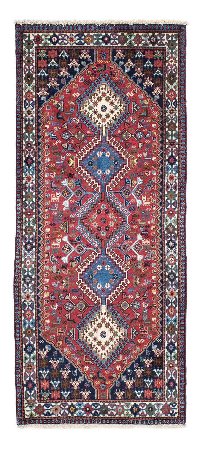 Runner Perser Rug - Nomadic - 197 x 82 cm - red