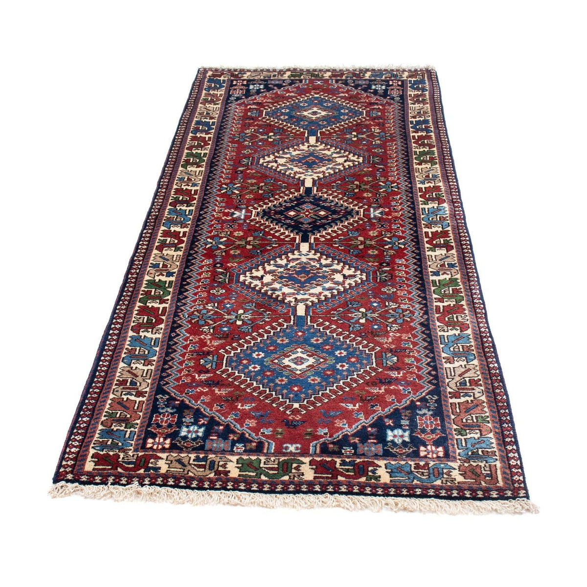 Runner Perser Rug - Nomadic - 200 x 81 cm - dark blue