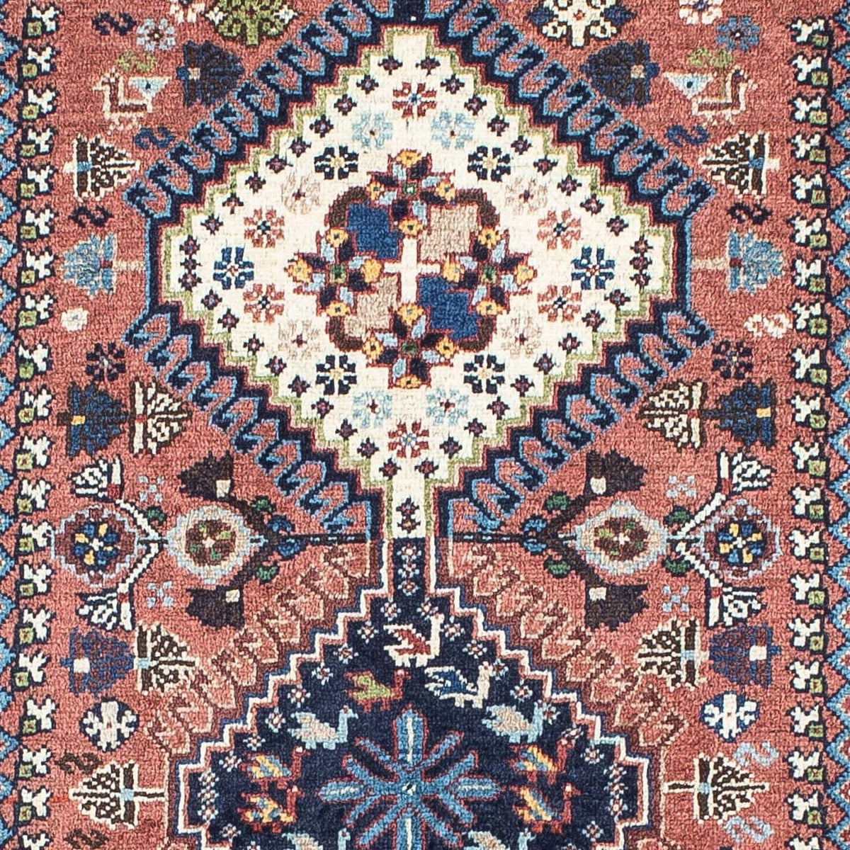 Runner Perser Rug - Nomadic - 189 x 79 cm - light red