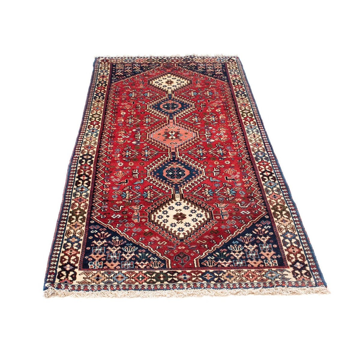 Runner Perser Rug - Nomadic - 201 x 82 cm - red