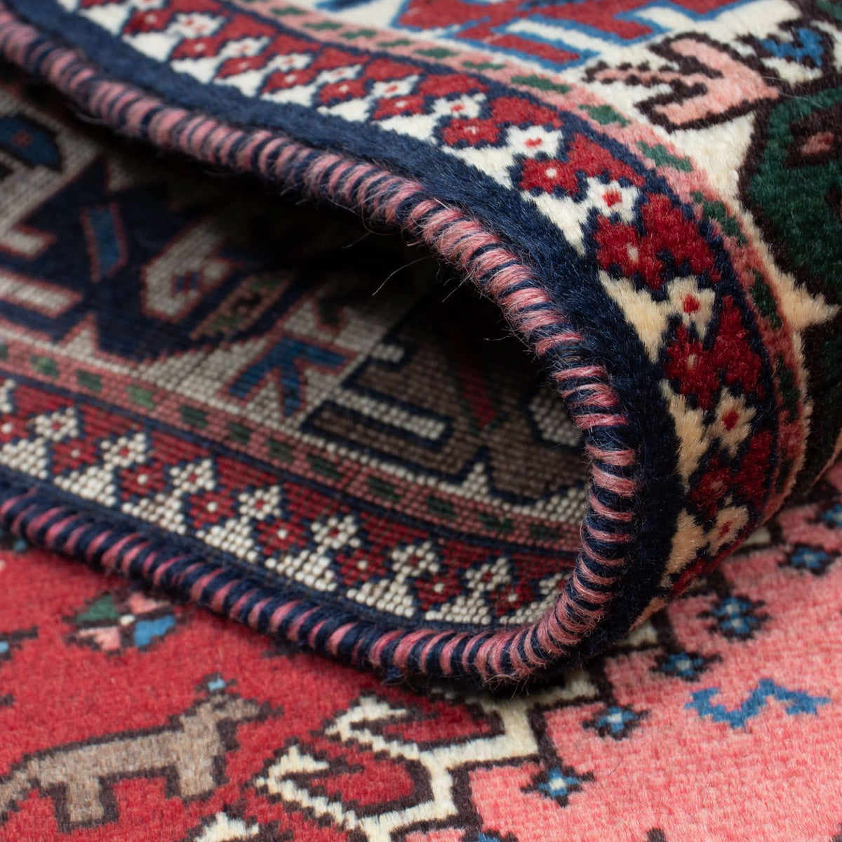 Runner Perser Rug - Nomadic - 197 x 80 cm - dark red