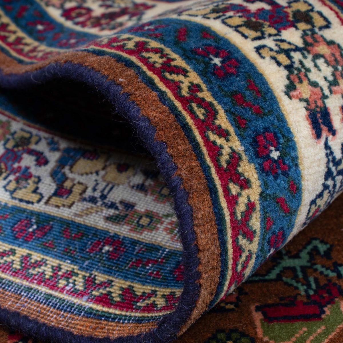 Perser Rug - Nomadic - 158 x 120 cm - brown